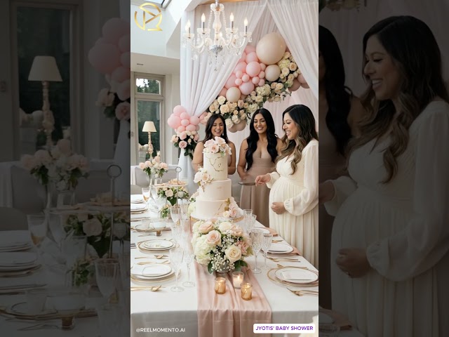 A Baby on the Way 👶 | Baby Shower Celebration Reel
