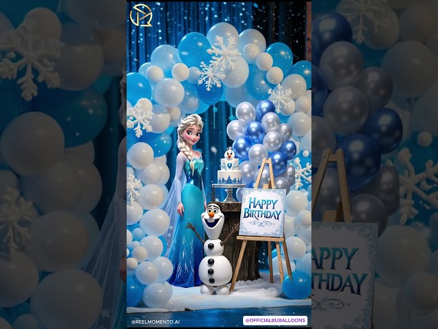 Balloon & Backdrop Setup Reel